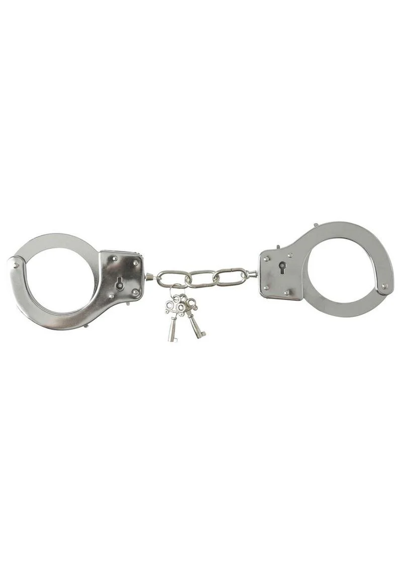 Sex and Mischief Metal Handcuffs - Image 3