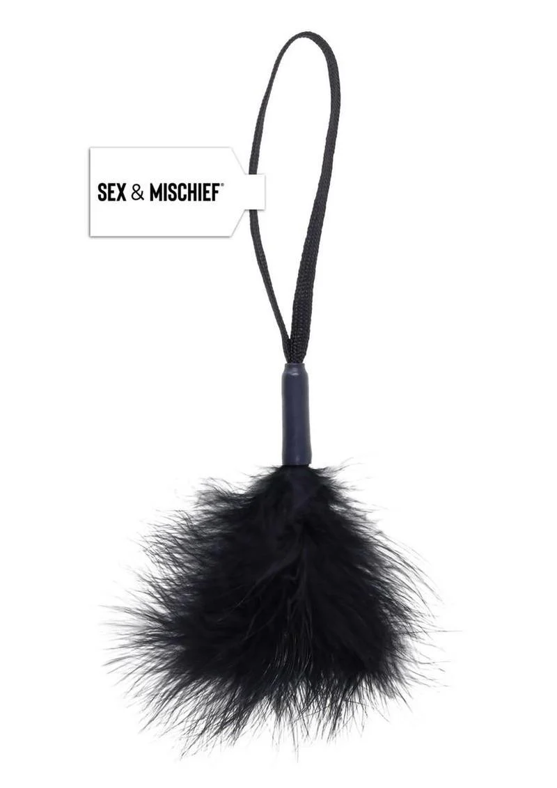 Sex and Mischief Peaches N Creame Wrist Feather Tickler - Image 4