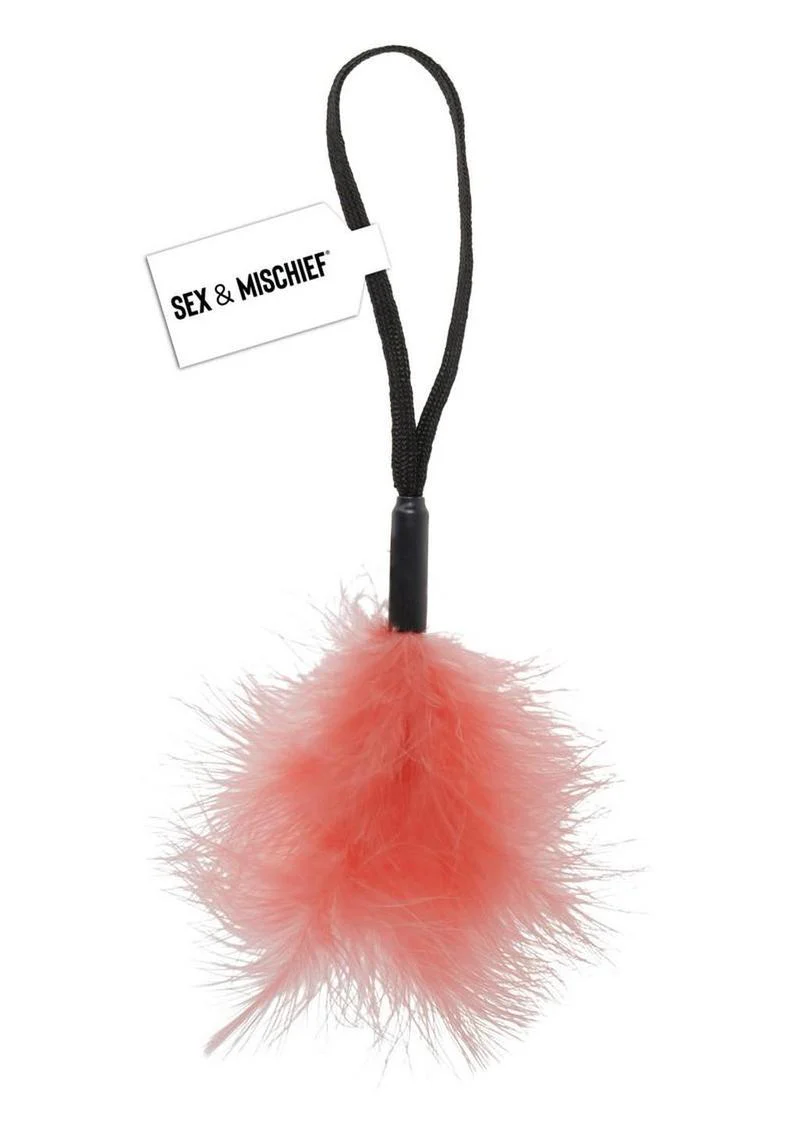 Sex and Mischief Peaches N Creame Wrist Feather Tickler - Image 6
