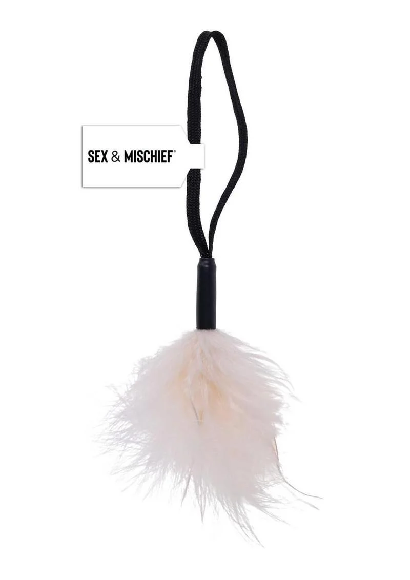 Sex and Mischief Peaches N Creame Wrist Feather Tickler - Image 8