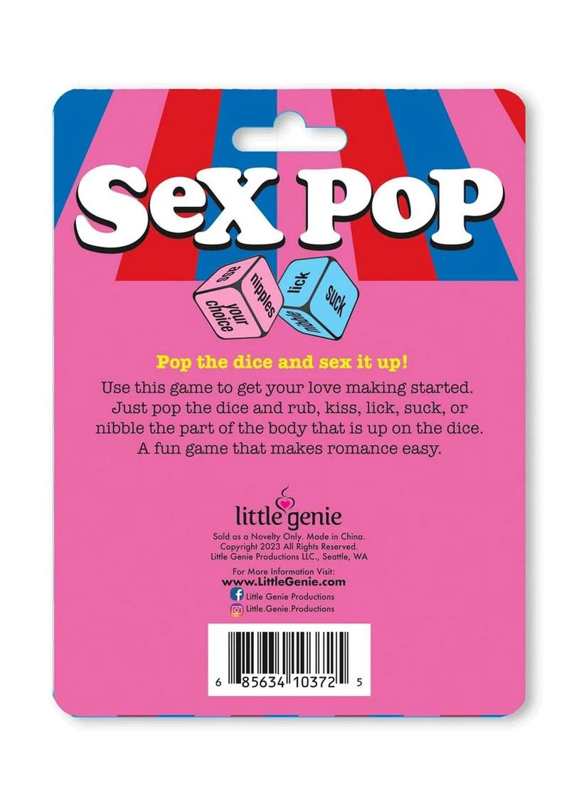 Sex Pop Dice Game For Couples - Image 3