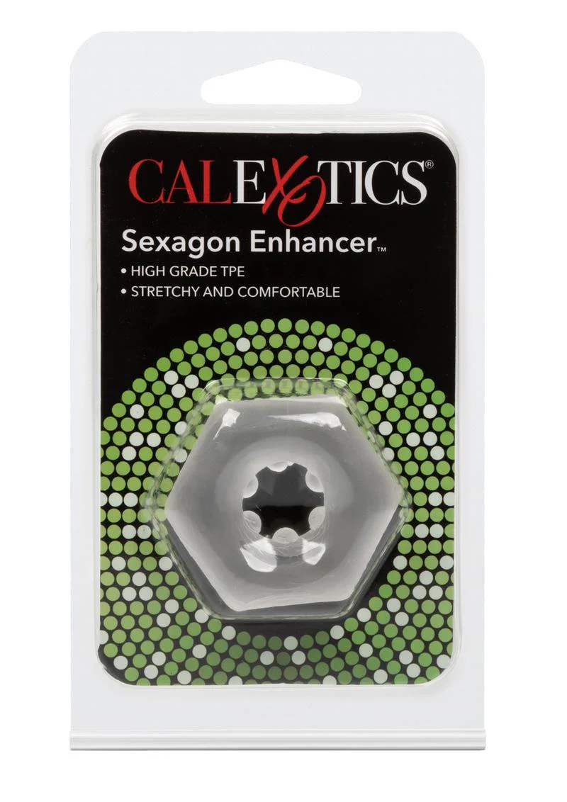 Sexagon Enhancer Cock Ring - Image 2