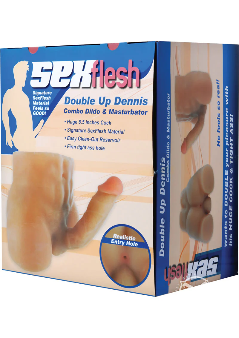 Sexflesh Double Up Dennis Realistic 3d Ass - Image 2