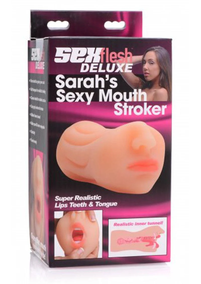 Sexflesh Sarah's Sexy Mouth Stroker - Image 2