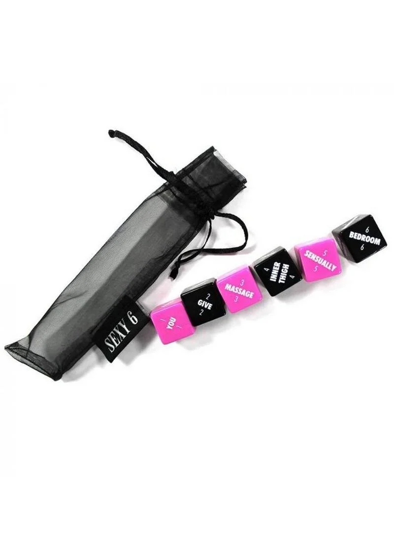Sexy 6 Foreplay Edition Dice Game - Image 2
