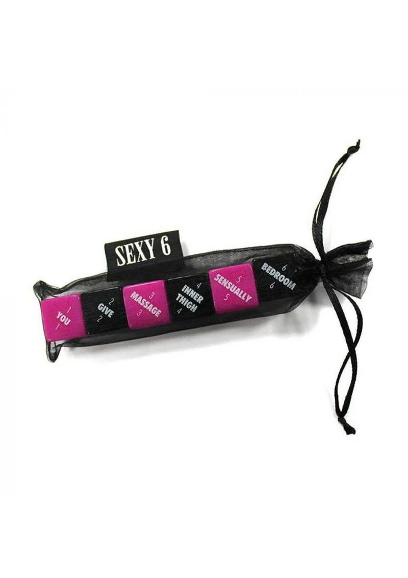 Sexy 6 Foreplay Edition Dice Game - Image 3