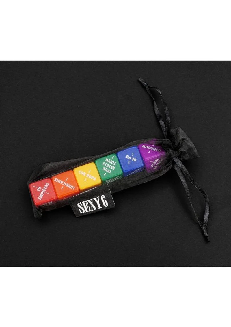 Sexy 6 Pride Edition Dice Game (Spanish - Image 3
