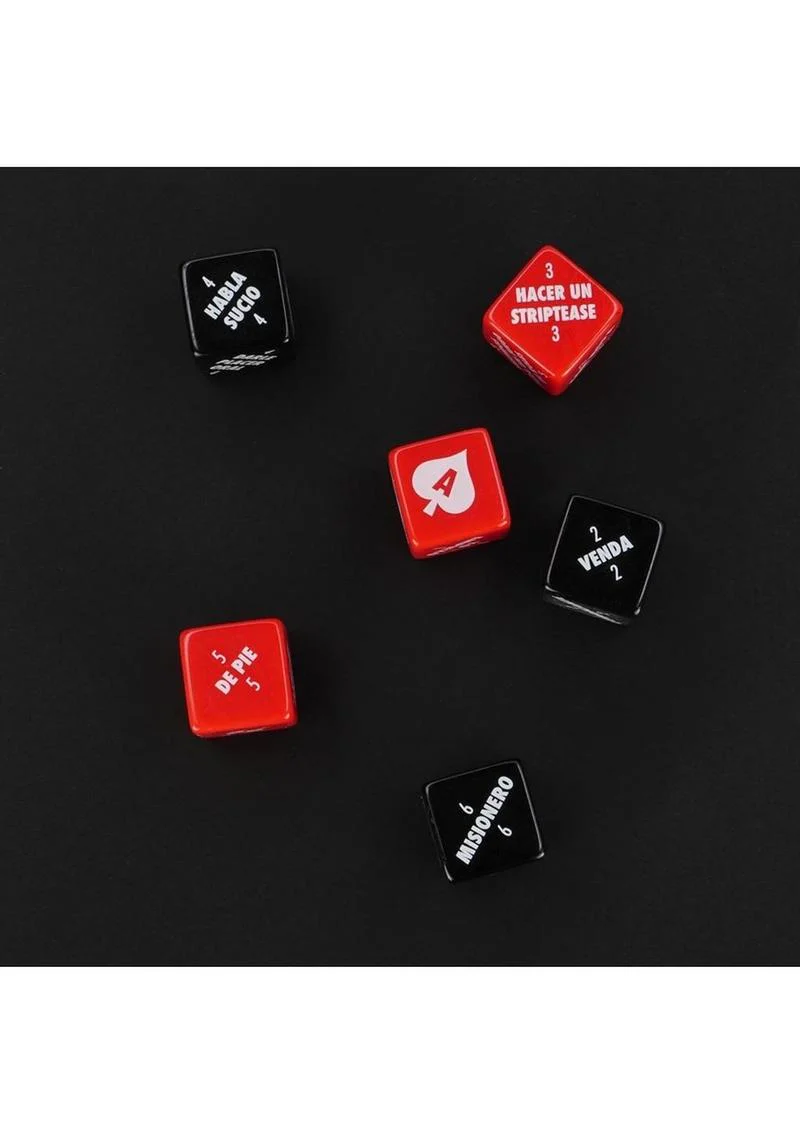 Sexy 6 Sex Edition Dice Game (Spanish - Image 2