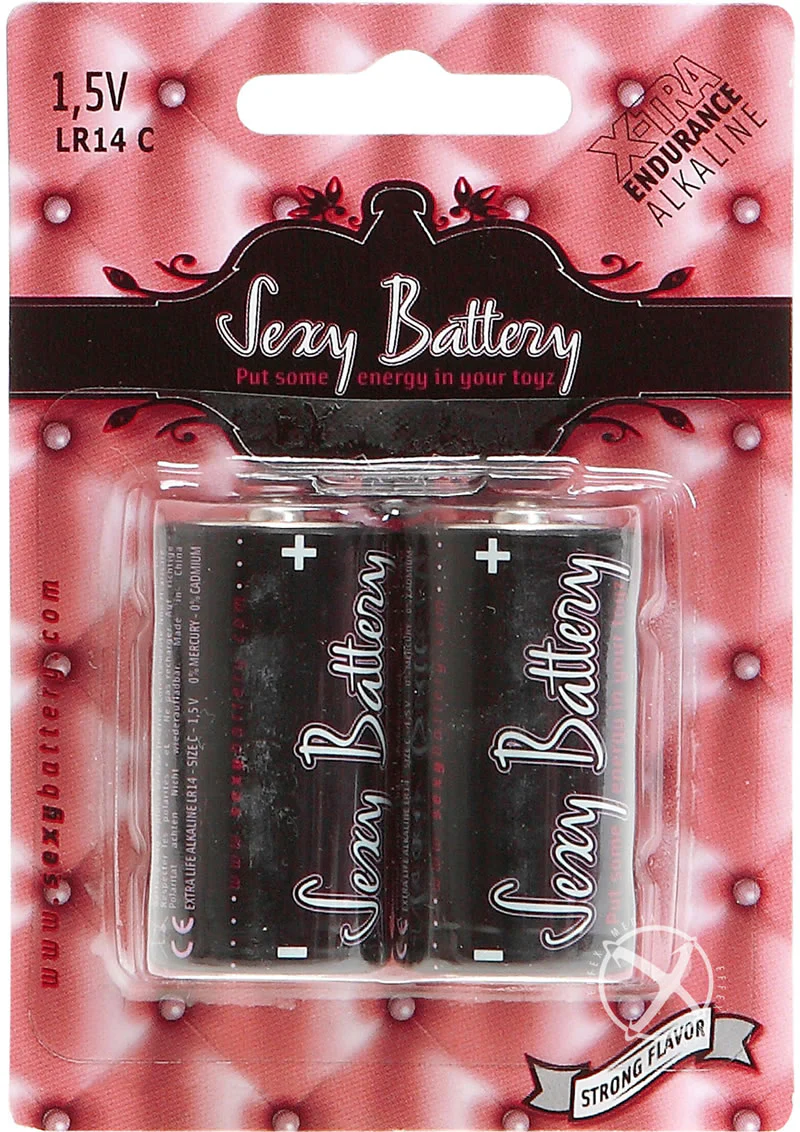 Sexy Battery Xtra Endurance Alkaline Batteries Lr14 C/ 1.5v