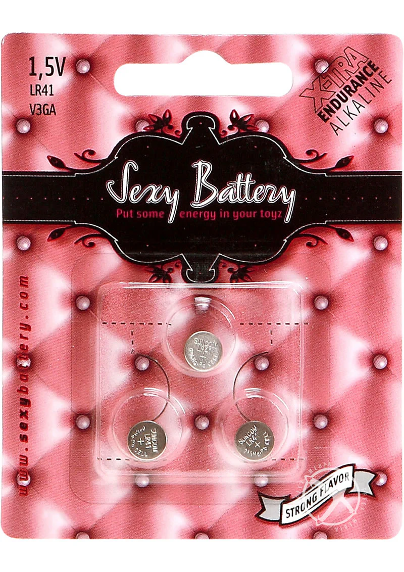 Sexy Battery Xtra Endurance Alkaline Batteries Lr41 V3ga/ 1.5v