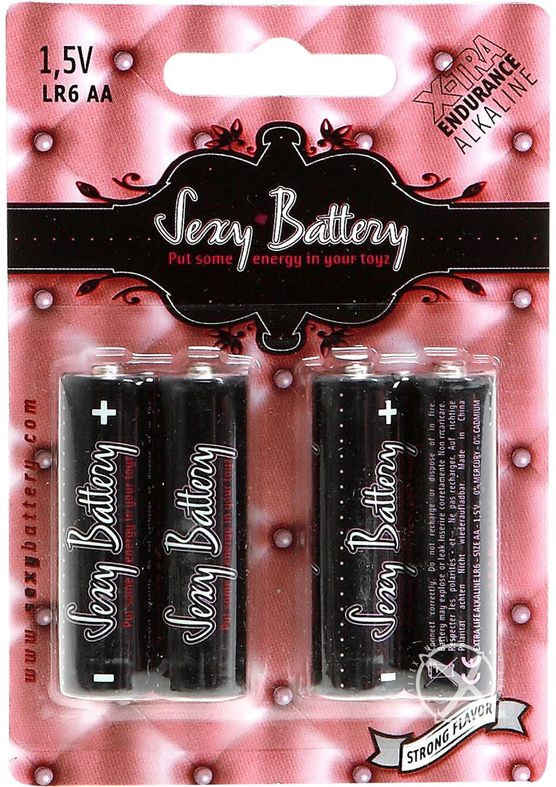 Sexy Battery Xtra Endurance Alkaline Batteries Lr6 AA/ 1.5v
