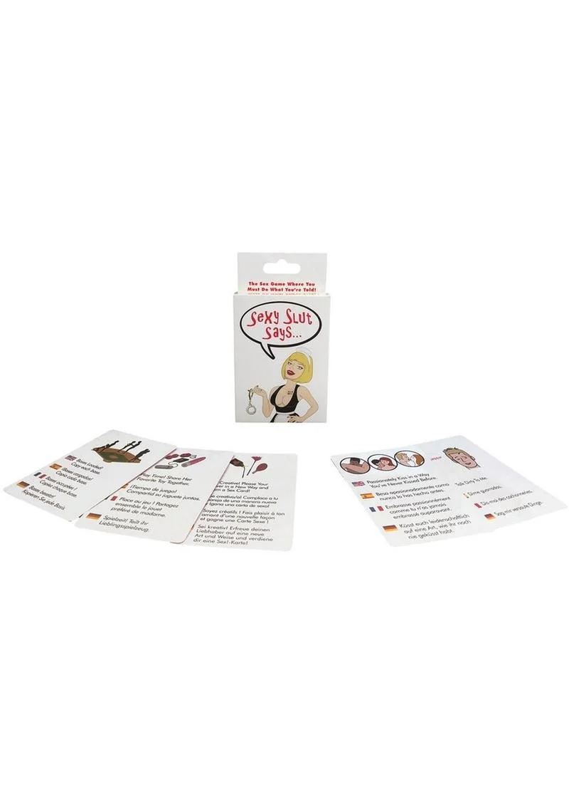 Sexy Slut Says Card Game - Image 2