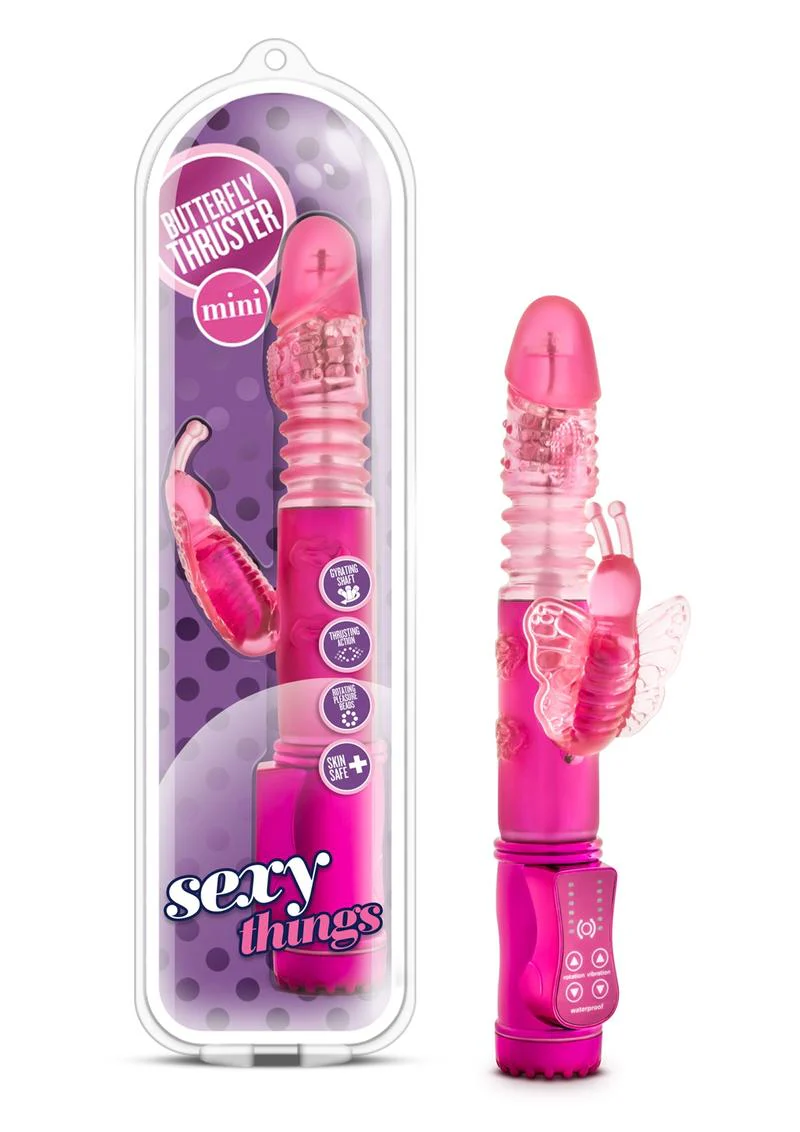 Sexy Things Butterfly Thruster Mini Rabbit Vibrator - Image 3