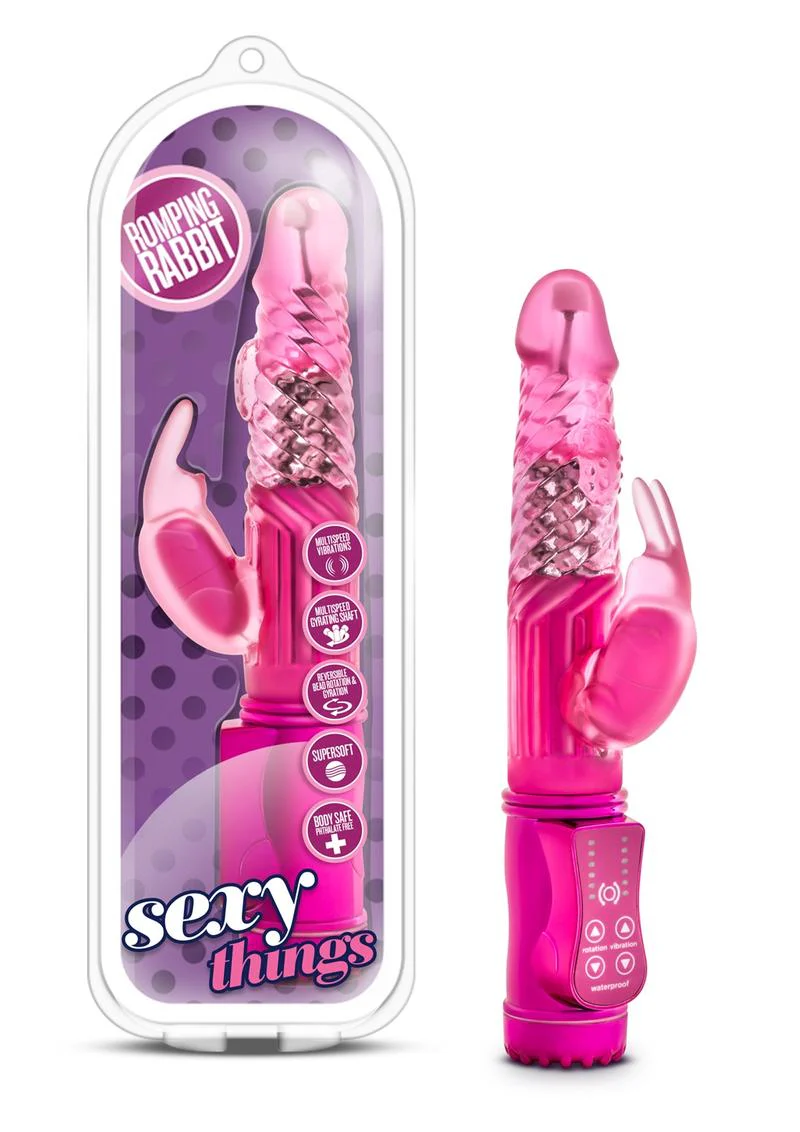 Sexy Things Romping Beaded Rabbit Vibrator - Image 2