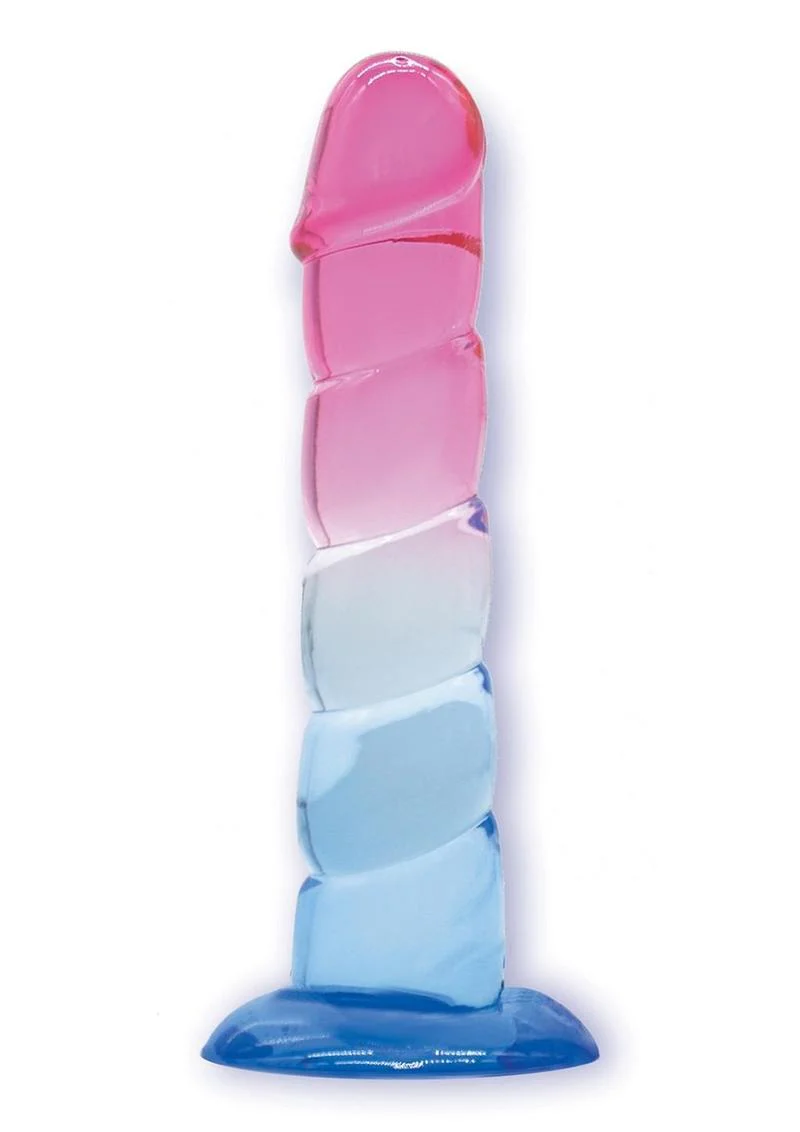 Shades Swirl Dildo with Suction Cup - Image 2