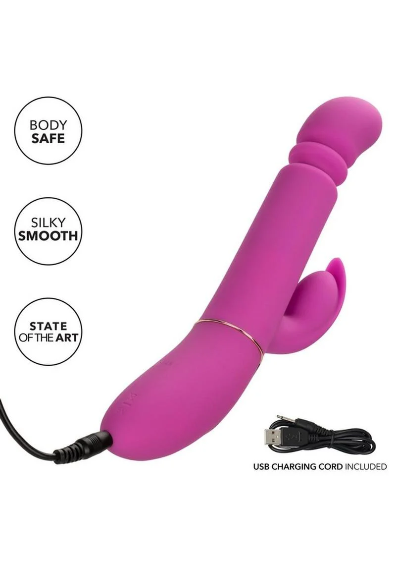 Shameless Slim Player Silicone Rechargeable Rabbit Vibrator - Image 3