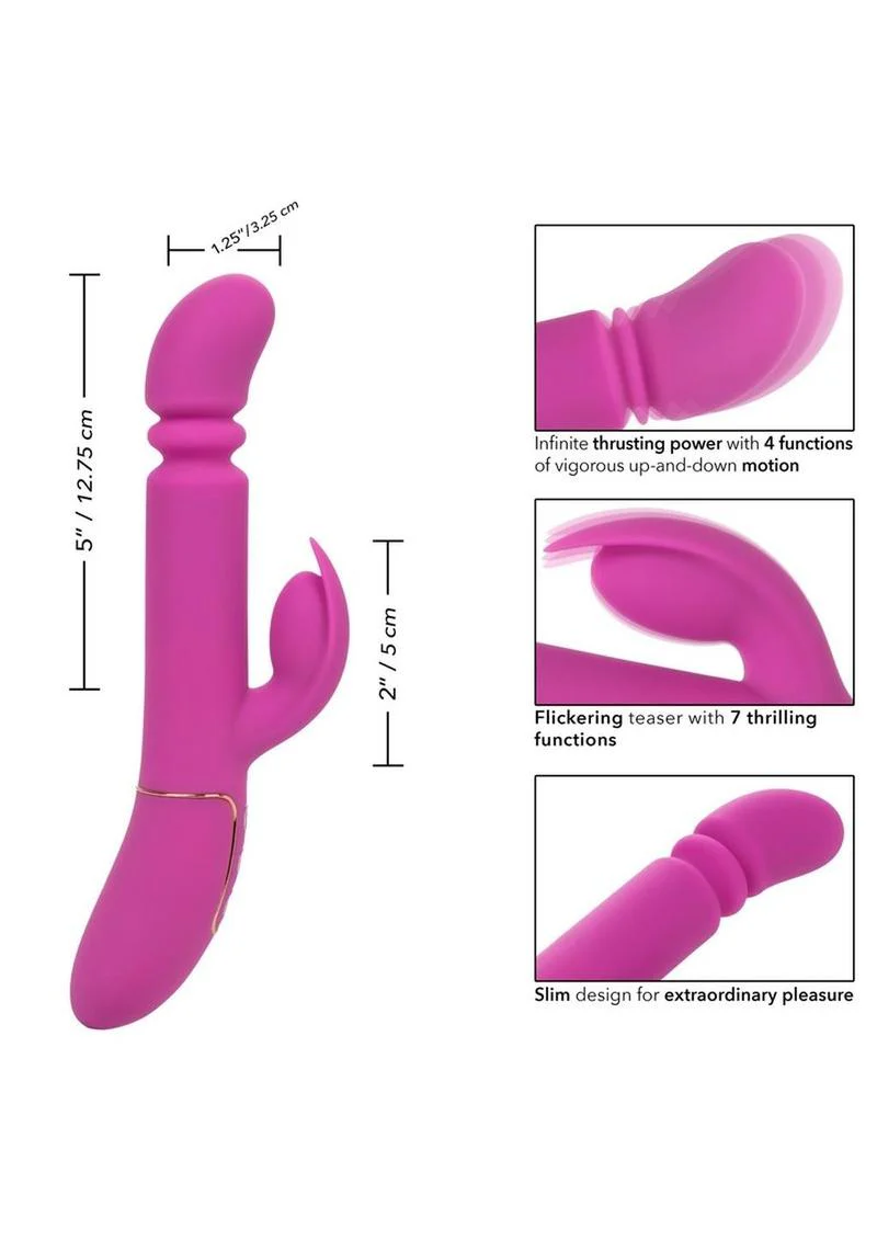 Shameless Slim Player Silicone Rechargeable Rabbit Vibrator - Image 4