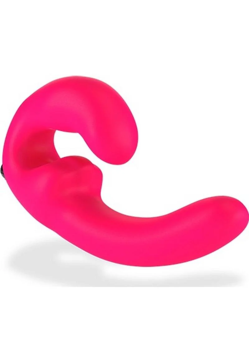Sharevibe Silicone Strapless Strap-On Dildo with Rechargeable Bullet - Image 3