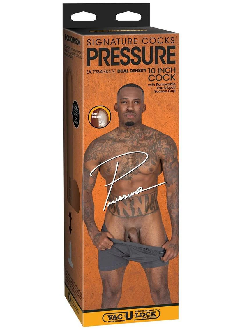 Signature Cocks Ultraskyn Pressure Dildo with Removable Suction Cup - Image 2