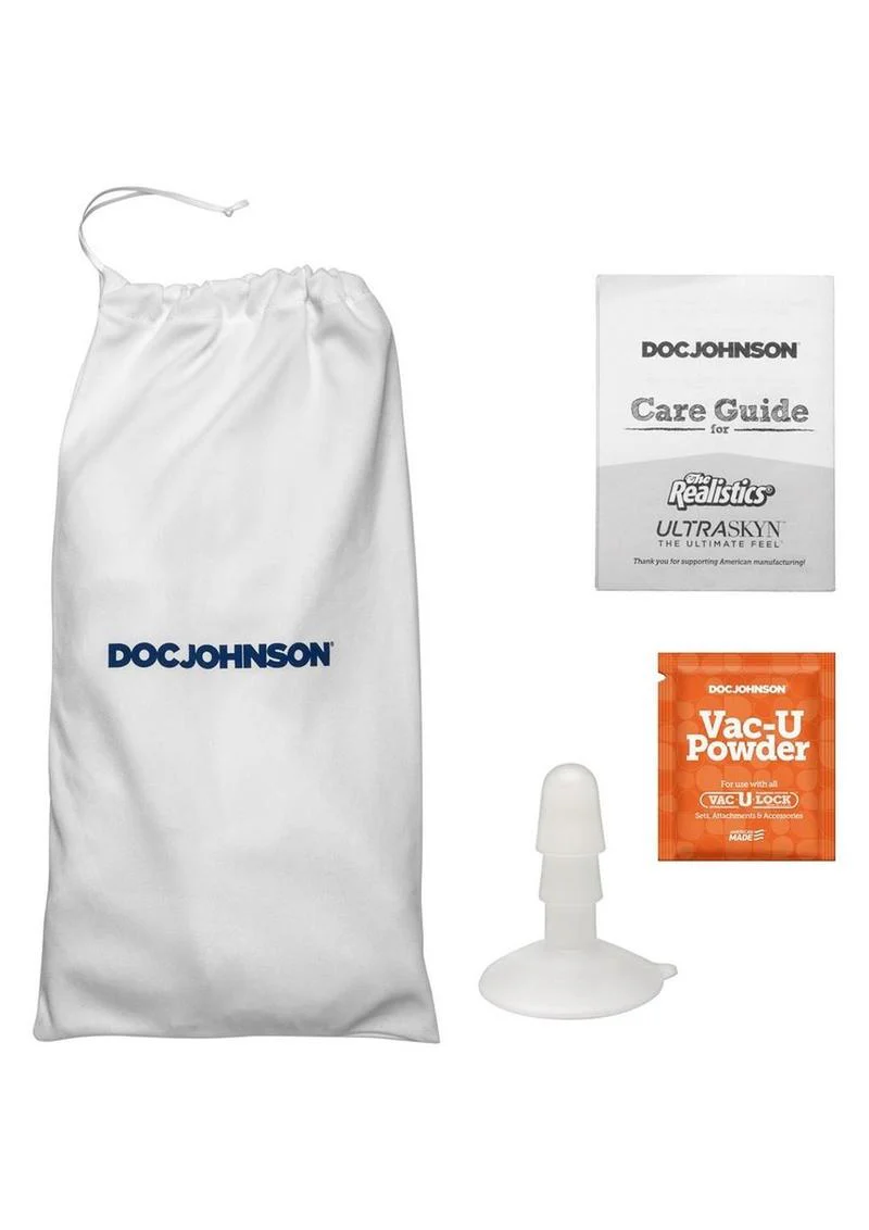 Signature Cocks Ultraskyn Quinton James Dildo with Removable Suction Cup - Image 4