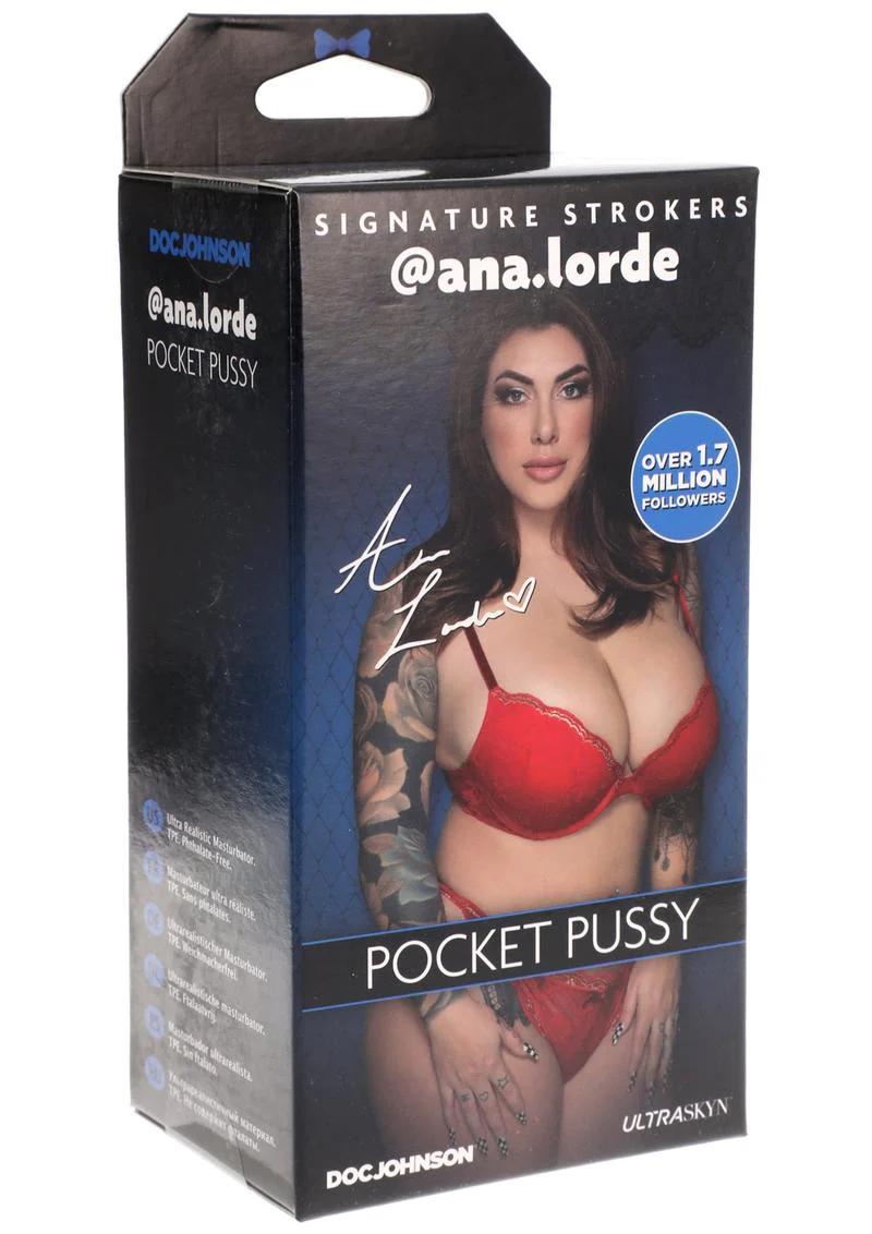 Signature Strokers Girls Of Social Media @Ana.lorde Pocket Masturbator - Pussy - Image 2