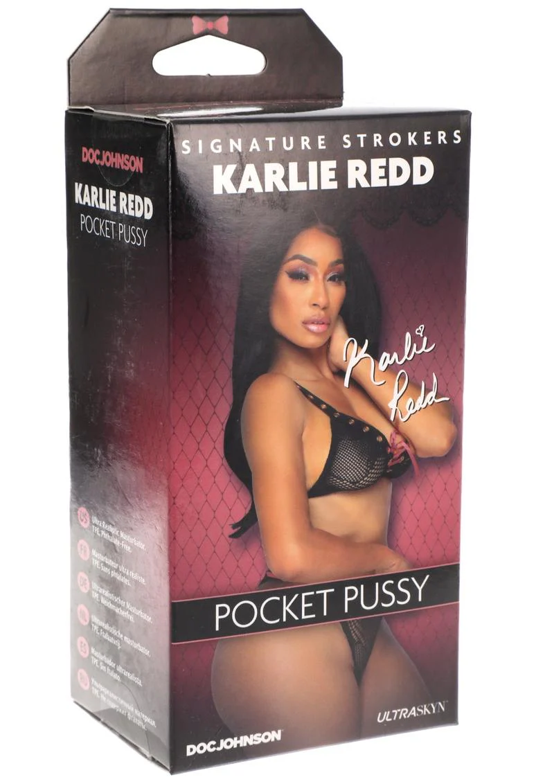 Signature Strokers Karlie Redd Ultraskyn Pocket Masturbator - Pussy - Image 2