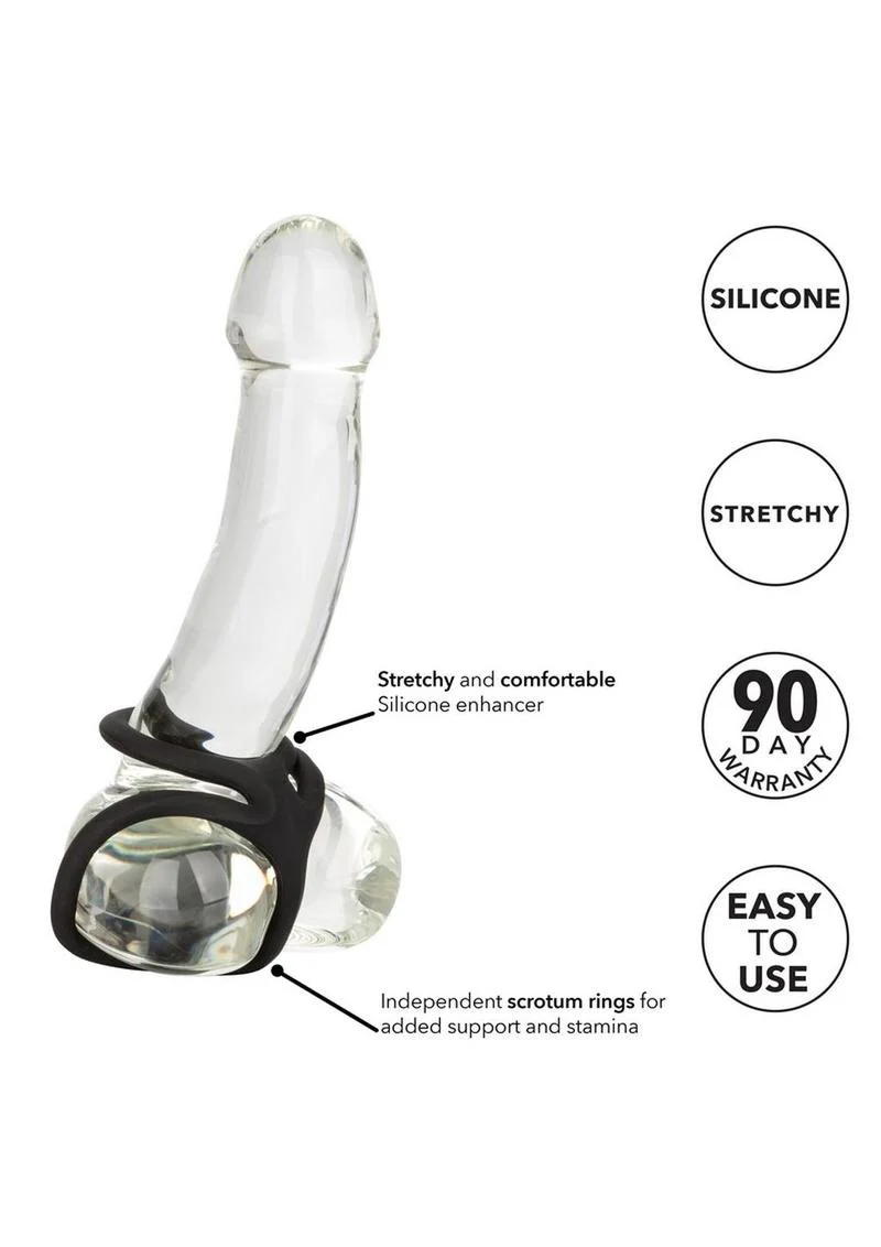 Silicone Ball Spreader Cock Ring - Image 4