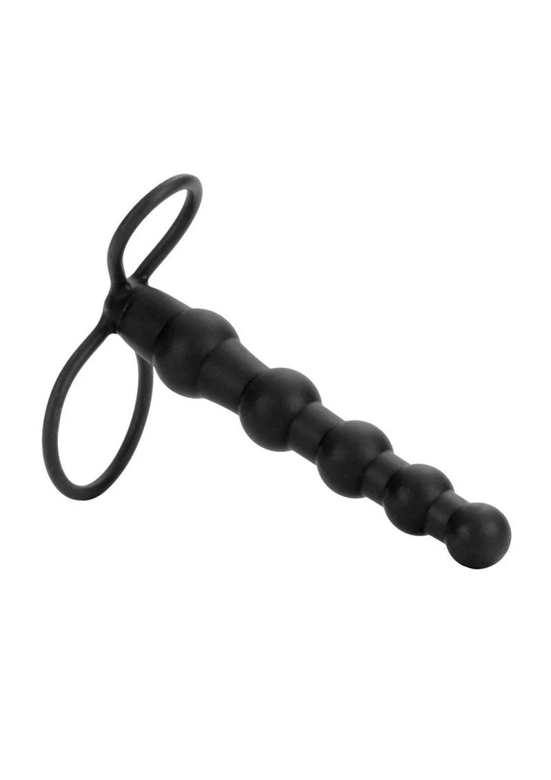 Silicone Love Rider Beaded Dual Penetrator - Image 3