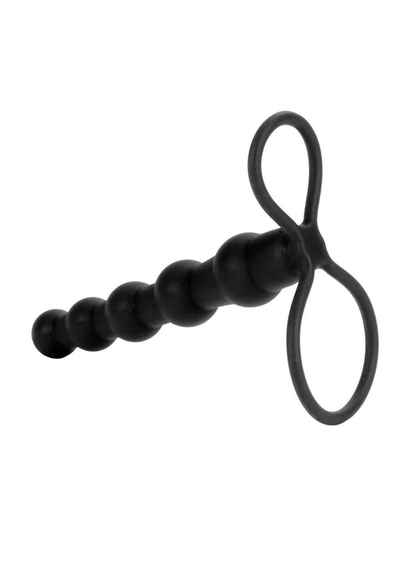 Silicone Love Rider Beaded Dual Penetrator - Image 4