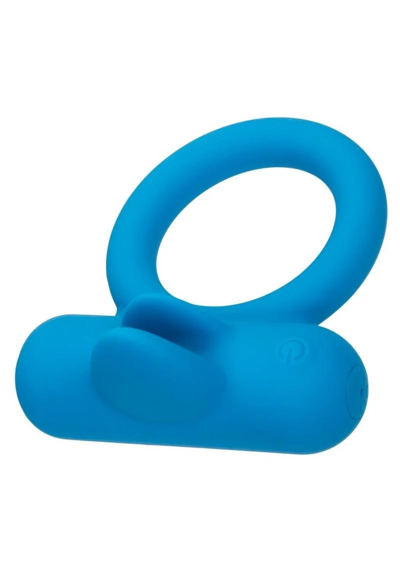 Silicone Rechargeable Double Trouble Cock Ring - Image 3