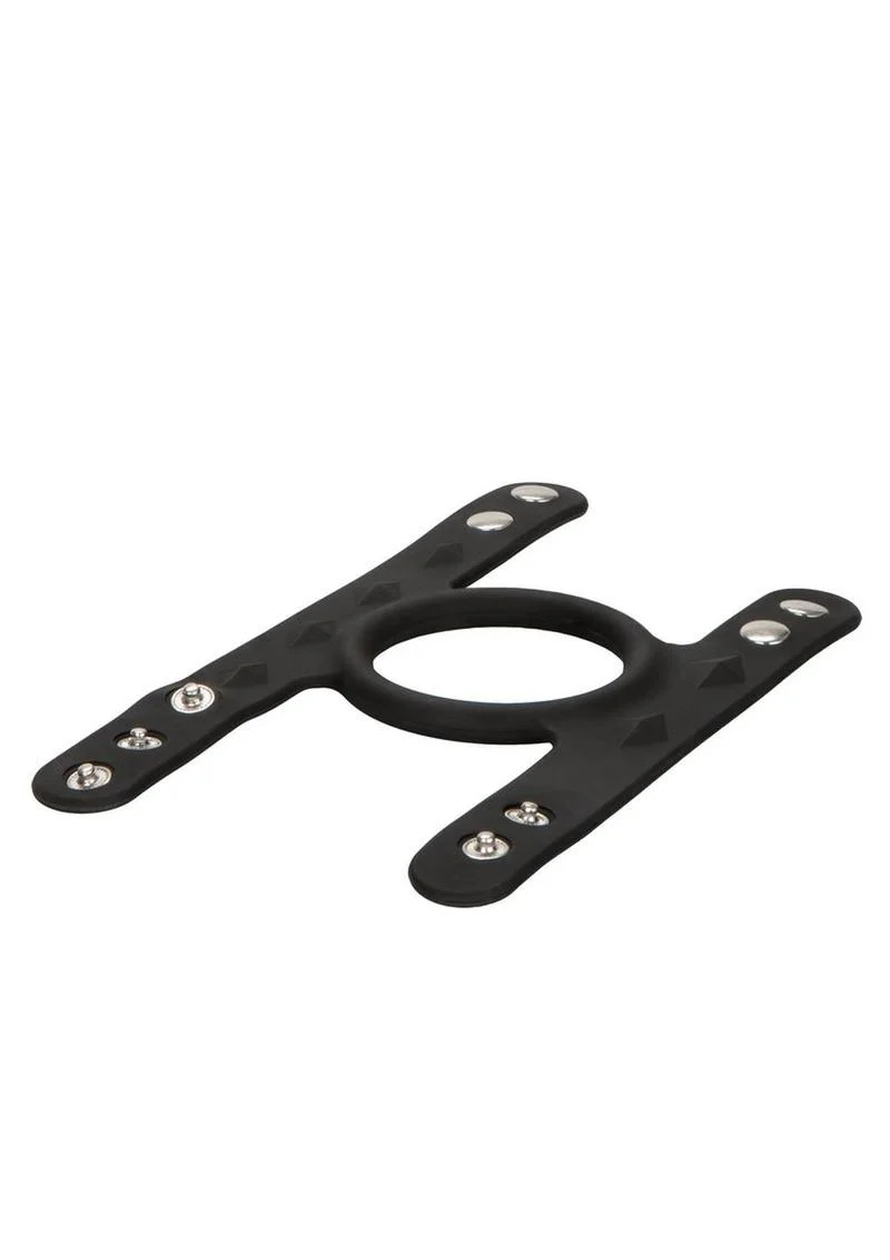 Silicone Tri-Snap C and B Cage Cock Ring - Image 4