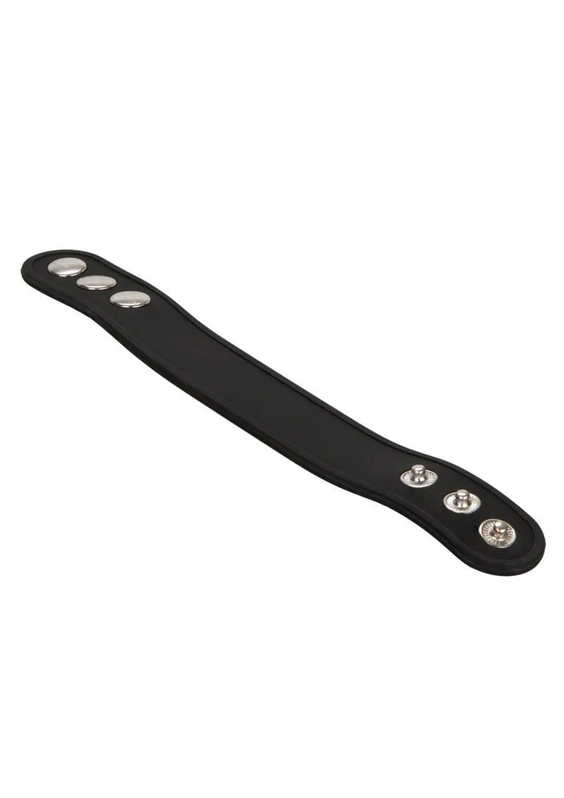 Silicone Tri-Snap Erection Cock Ring - Image 4