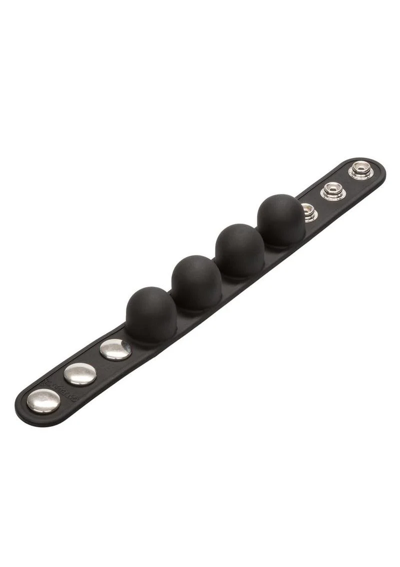 Silicone Weighted Ball Stretcher Cock Ring - Image 3