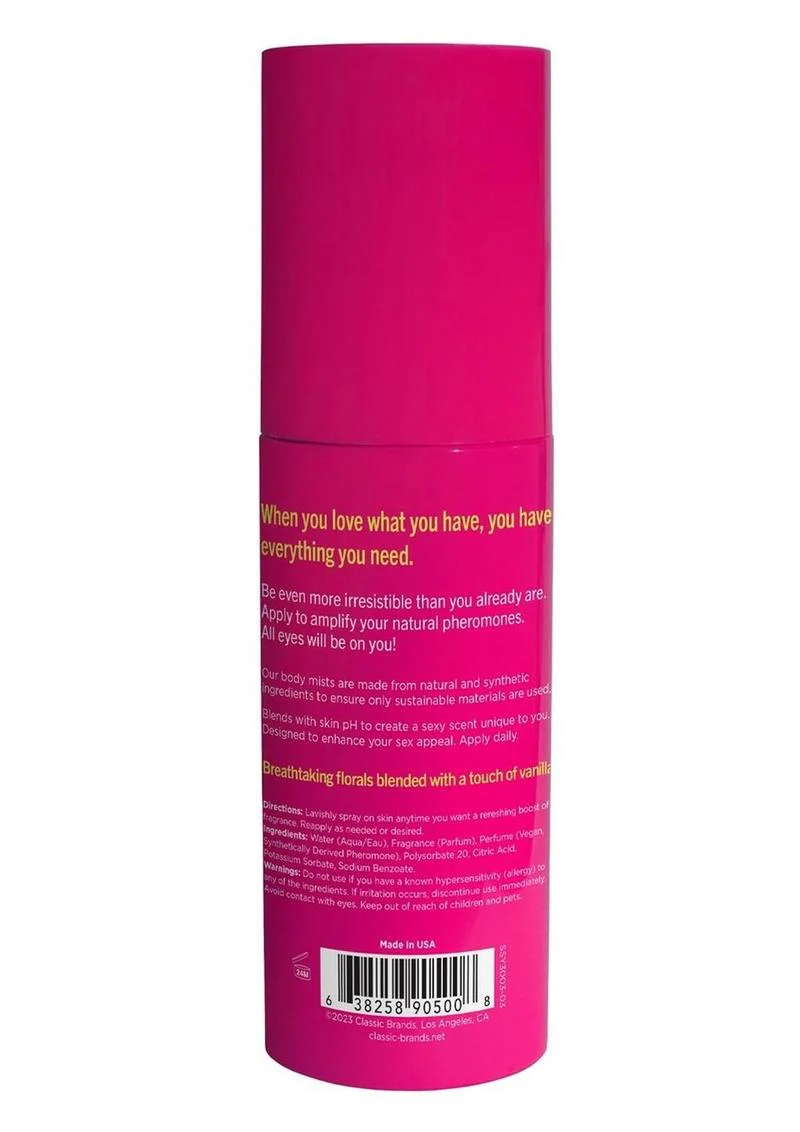 Simply Sexy Pheromone Body Mist Love All Of Me - Image 3