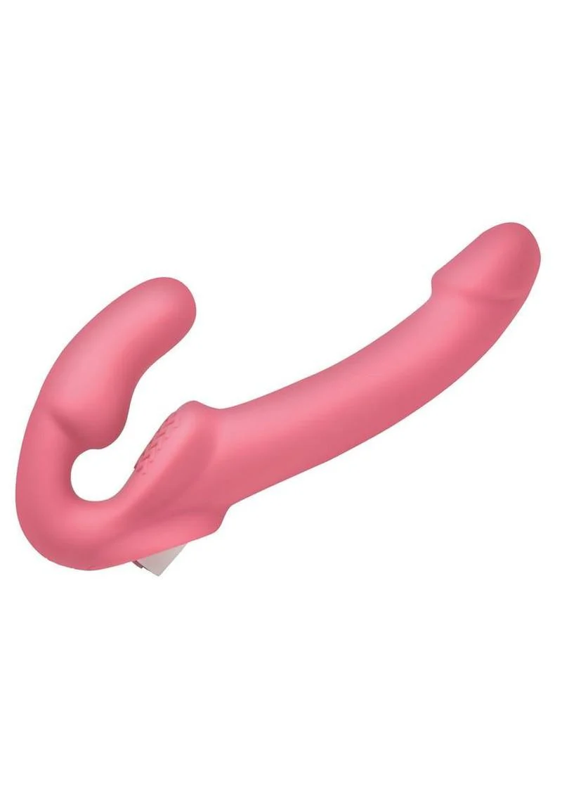 Simply Sweet Candy Crush Vibrating Rechargeable Silicone Strapless Strap-On - Image 3