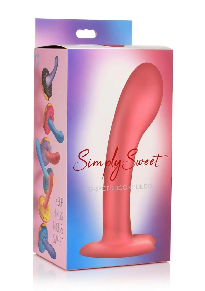 Simply Sweet G-Spot Silicone Dildo - Image 2
