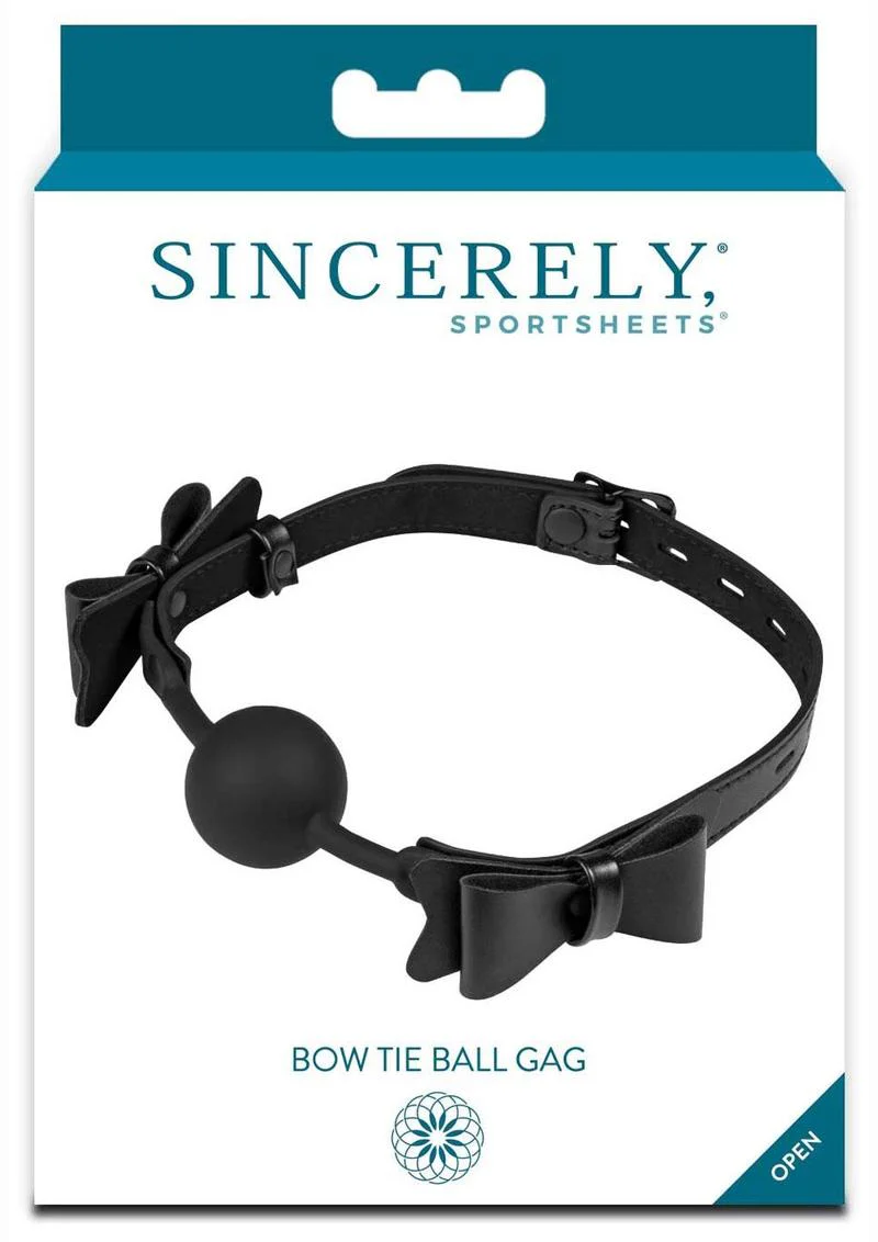 Sincerely Bow Tie Ball Gag - Image 2