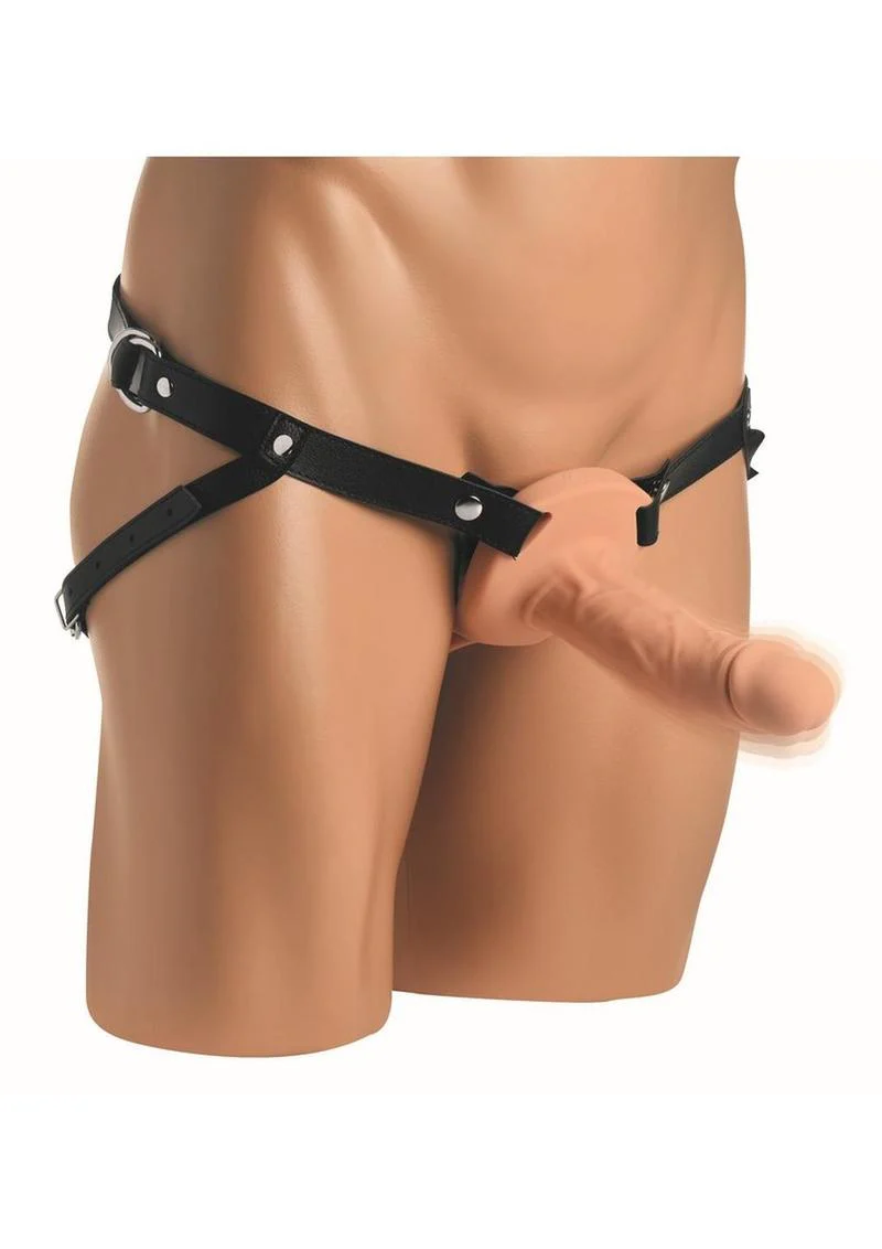 Size Matters 2 Erection 28x Realistic Vibrating Rechargeable Silicone Penis Sheath with Remote Control - Image 7