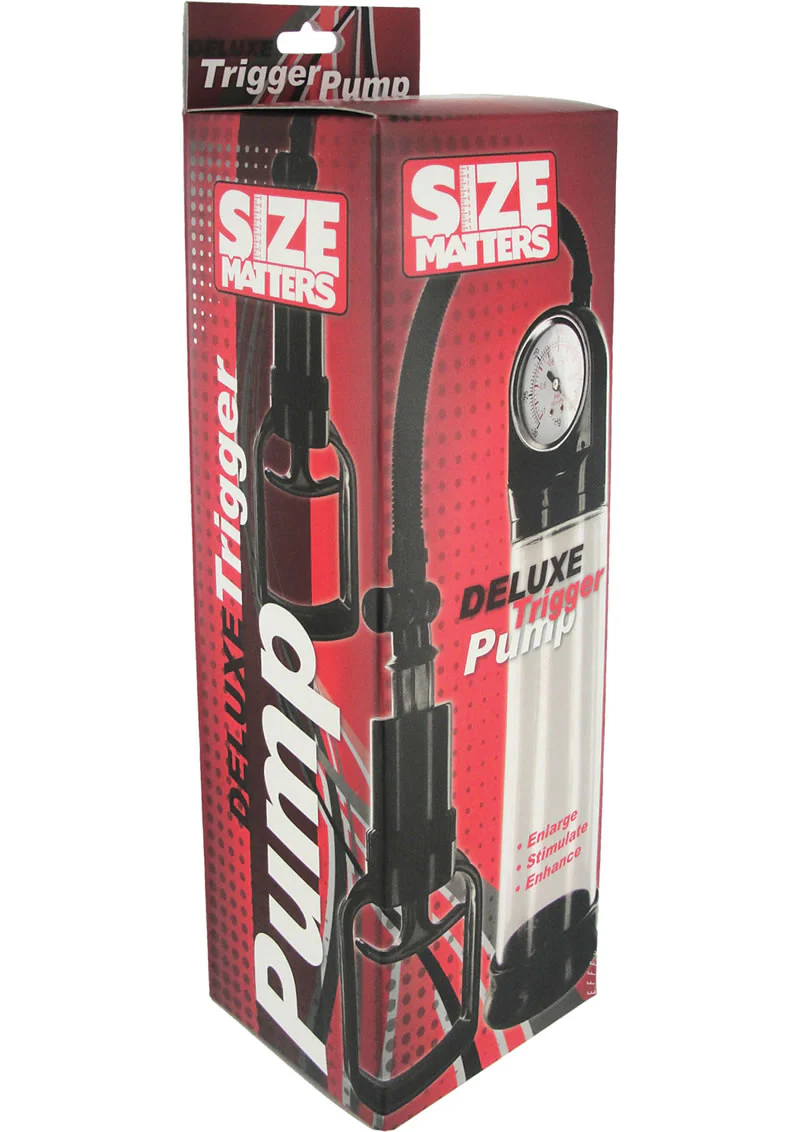 Size Matters Deluxe Trigger Penis Pump - Image 2