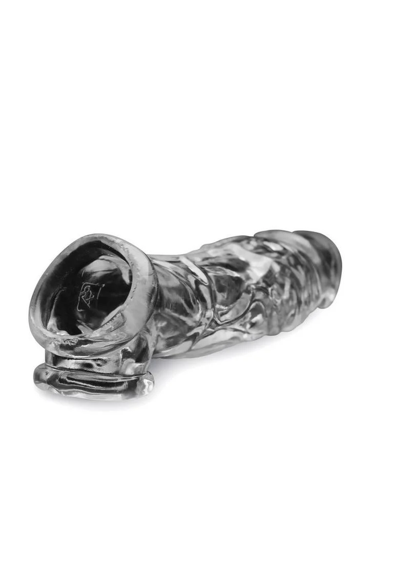 Size Matters Realistic Clear Penis Enhancer and Ball Stretcher - Image 4