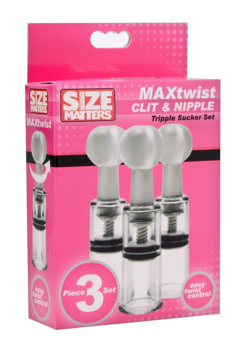 Size Matters Twisted Triplets Nipple and Clit Suckers - Image 2