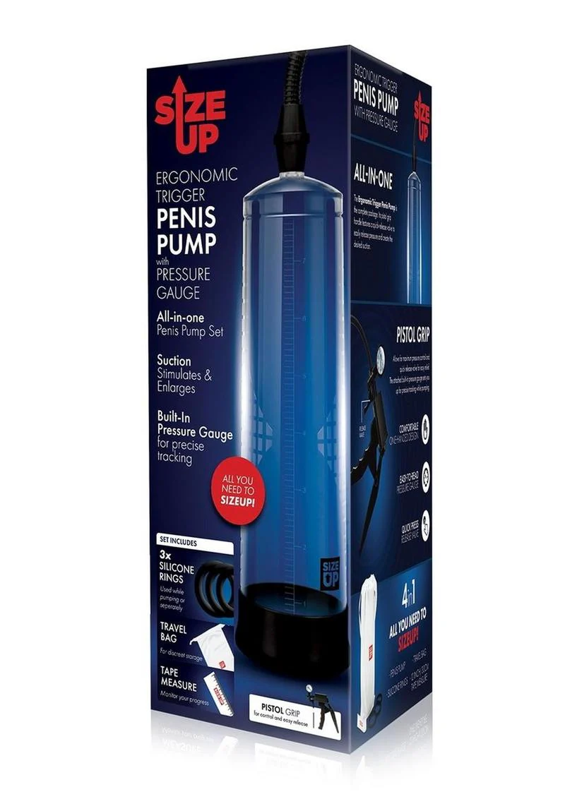 Size Up Deluxe Handpump Penis Pump - Image 2
