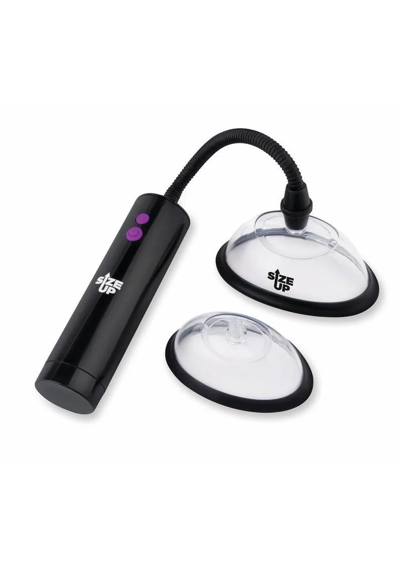 Size Up Rechargeable Pussy Pump Two Chambers - Image 3