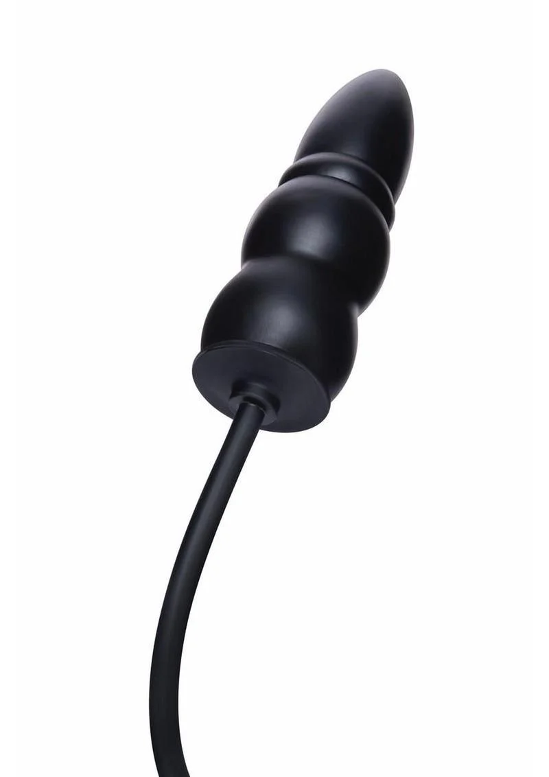 Size Up Ripple Inflatable Silicone Butt Plug - Image 4
