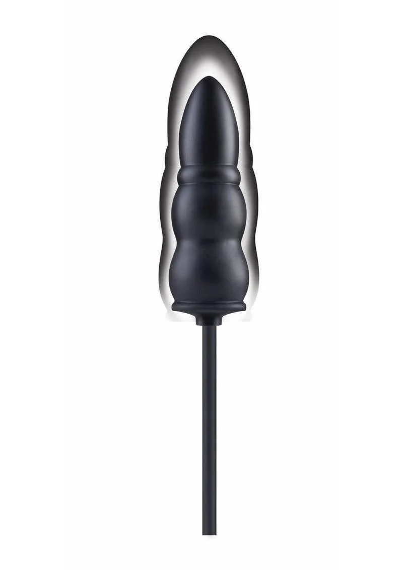 Size Up Ripple Inflatable Silicone Butt Plug - Image 5
