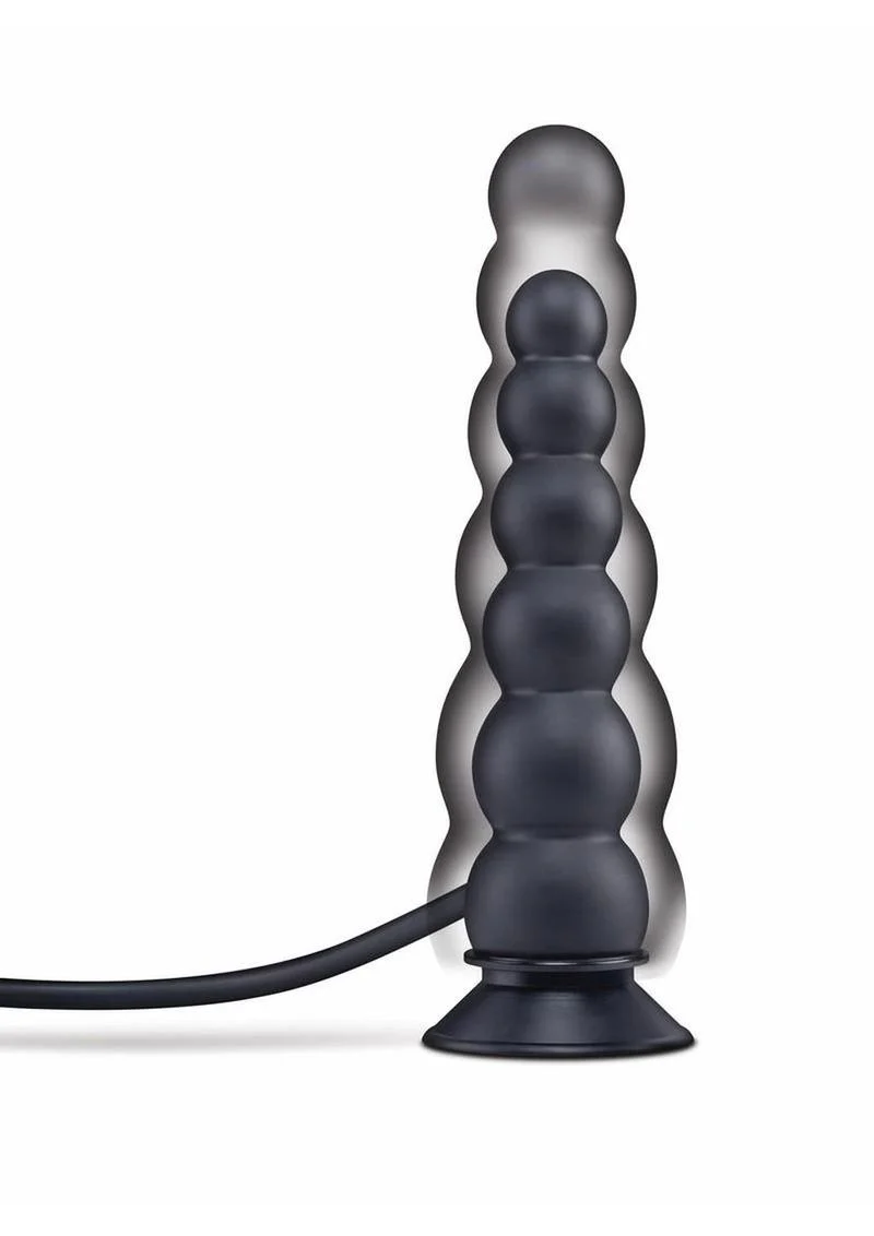 Size Up Ripple Inflatable Silicone Butt Plug - Image 8