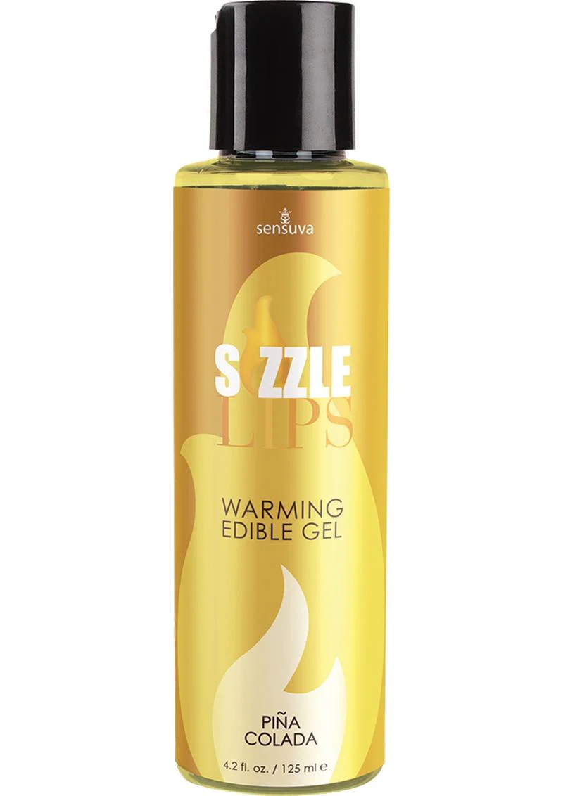 Sizzle Lips Warming Edible Gel Pina Colada