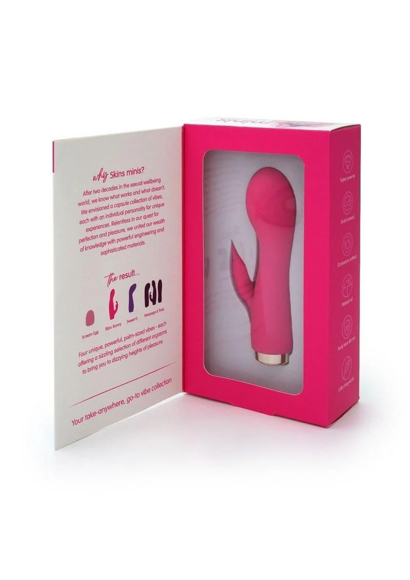 Skins Minis The Bijou Bunny Silicone Vibrator - Image 4