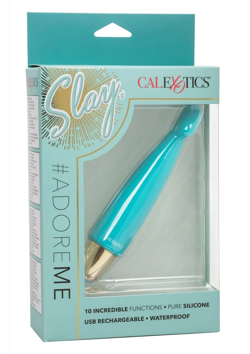 Slay #Adoreme Rechargeable Silicone Massager - Image 2