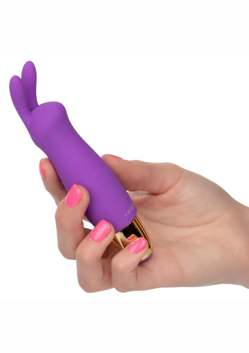Slay #Buzzme Rechargeable Silicone Rabbit Ears Bullet Vibrator - Image 3